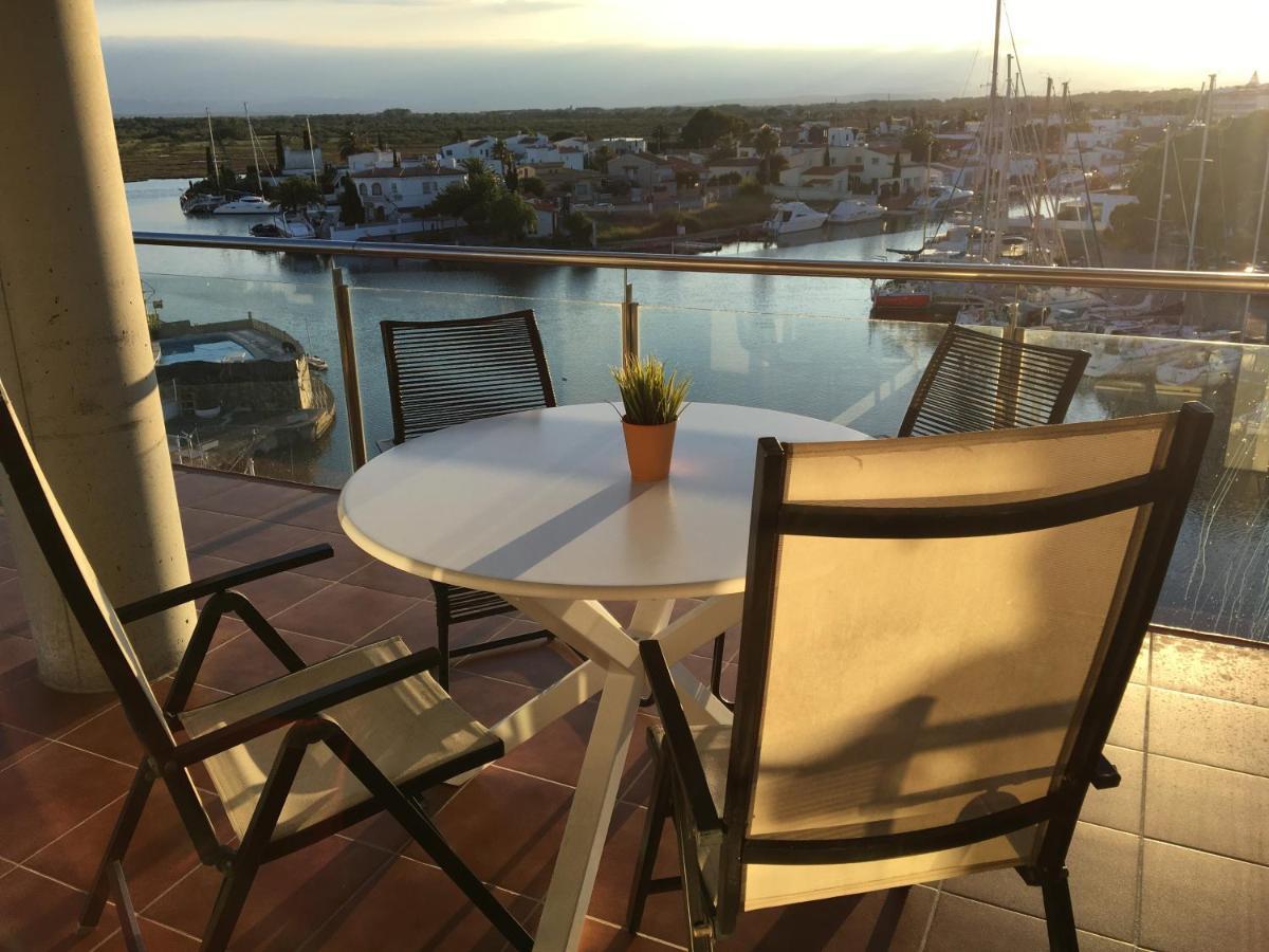 Vue Panoramique Sur La Mediterrannee, Appartement Sur Canal & Proche Plage Rosas Exteriör bild