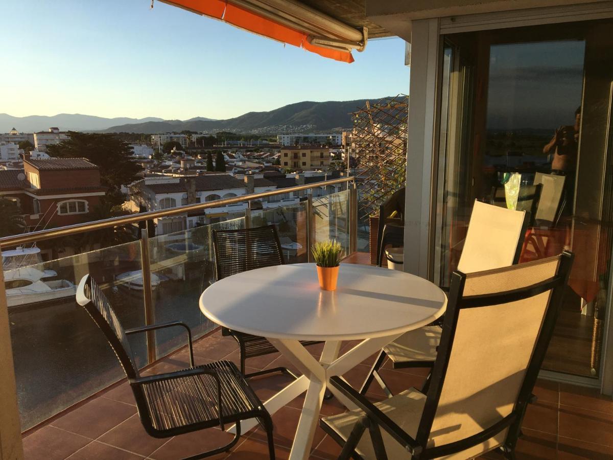 Vue Panoramique Sur La Mediterrannee, Appartement Sur Canal & Proche Plage Rosas Exteriör bild