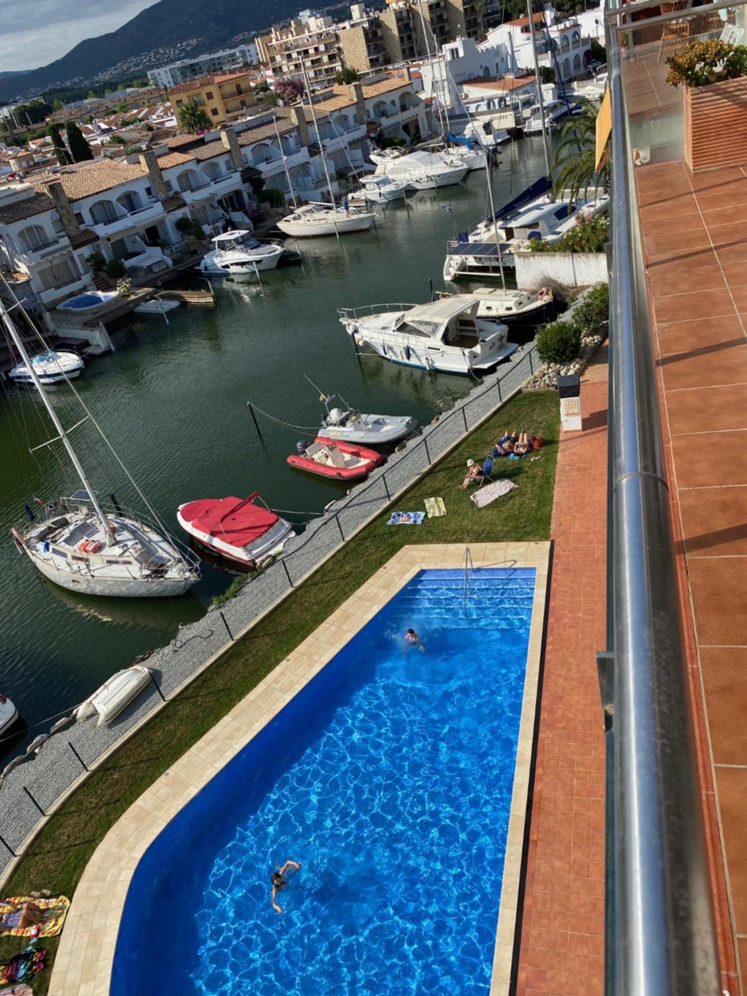 Vue Panoramique Sur La Mediterrannee, Appartement Sur Canal & Proche Plage Rosas Exteriör bild