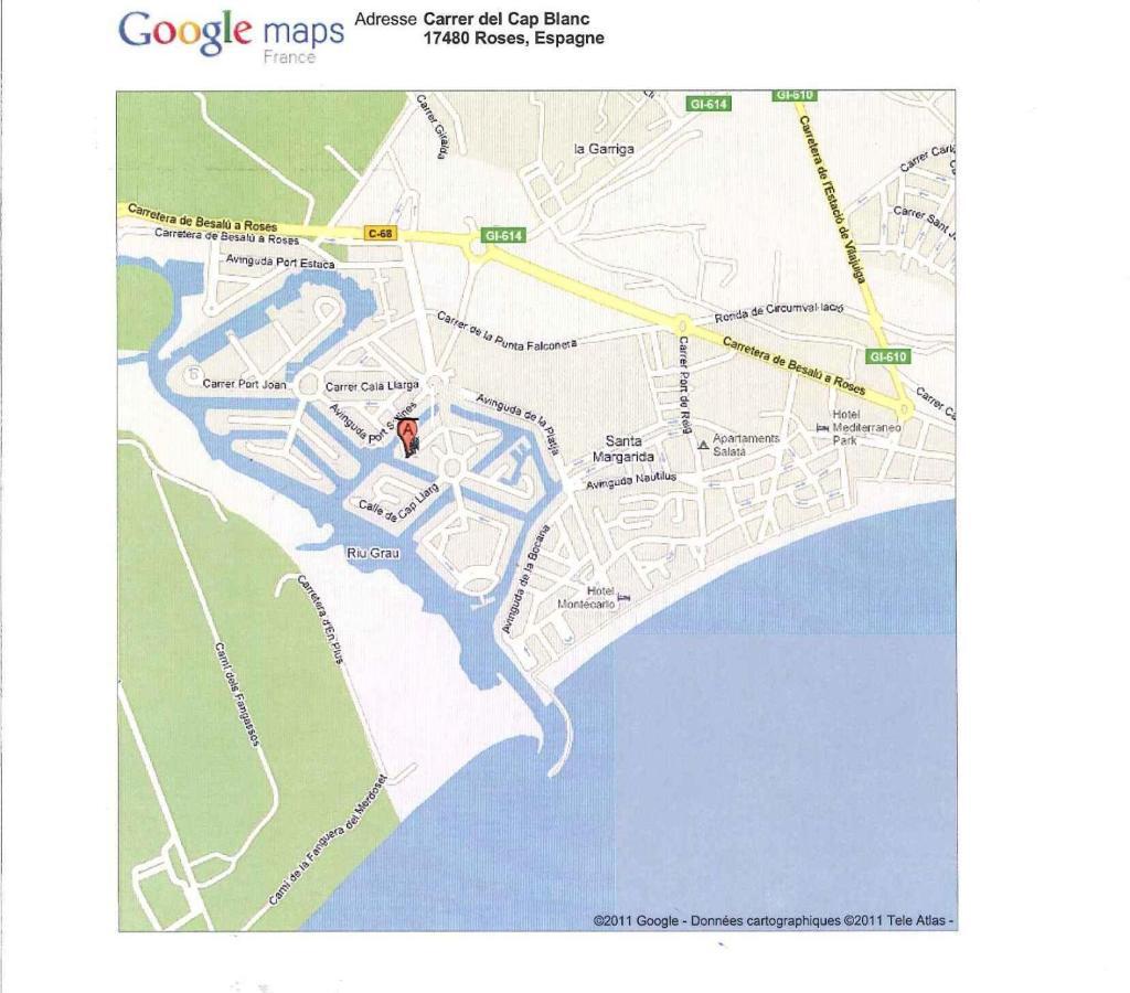 Vue Panoramique Sur La Mediterrannee, Appartement Sur Canal & Proche Plage Rosas Exteriör bild